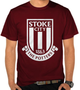 Stoke City White Logo