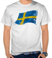 Sweden Grunge Flags