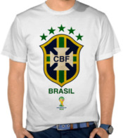 Piala Dunia 2014 - Logo Timnas Brasil, Brazil