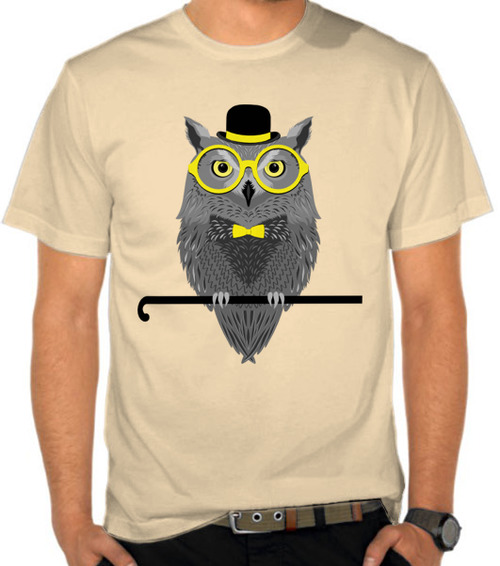 Jual Kaos  Hipster Burung Hantu Burung SatuBaju com