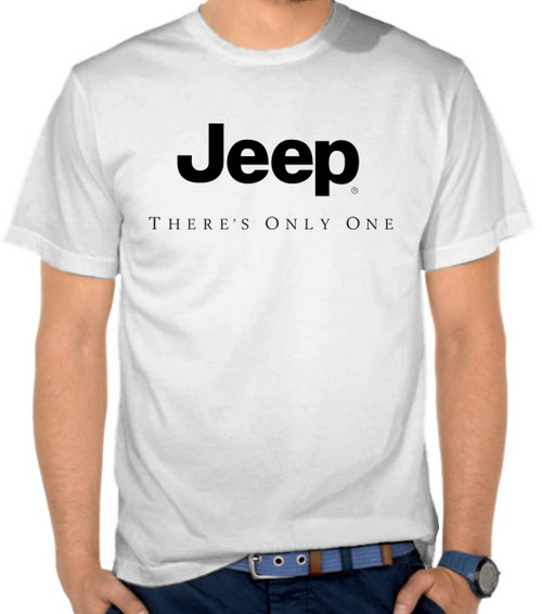 jual kaos jeep there s only one jeep satubaju jual kaos jeep there s only one jeep satubaju