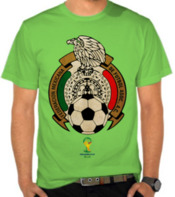 Piala Dunia 2014 - Logo Timnas Mexico