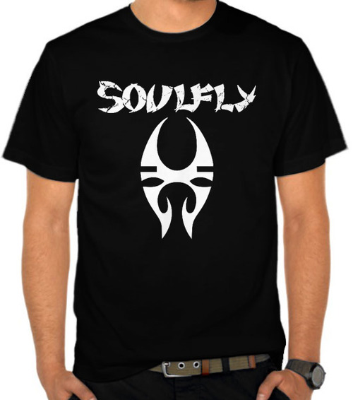 Jual Kaos Soulfly Logo  Soulfly SatuBaju com