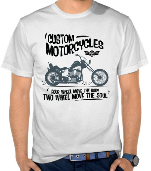 Desain Baju Motor Custom