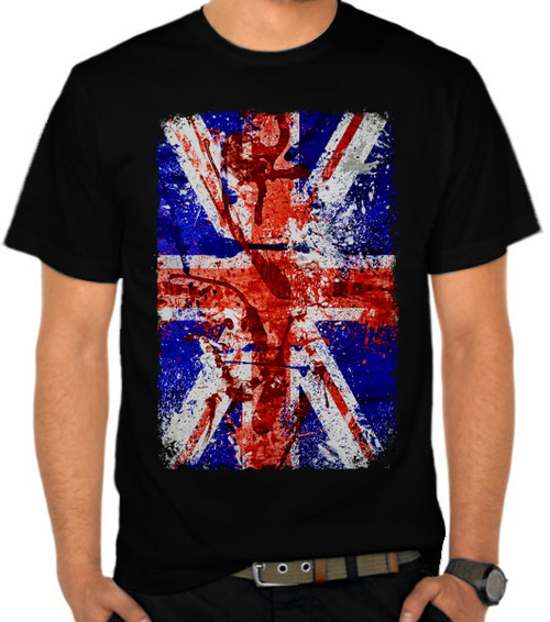 U.K. Union Jack Grunge